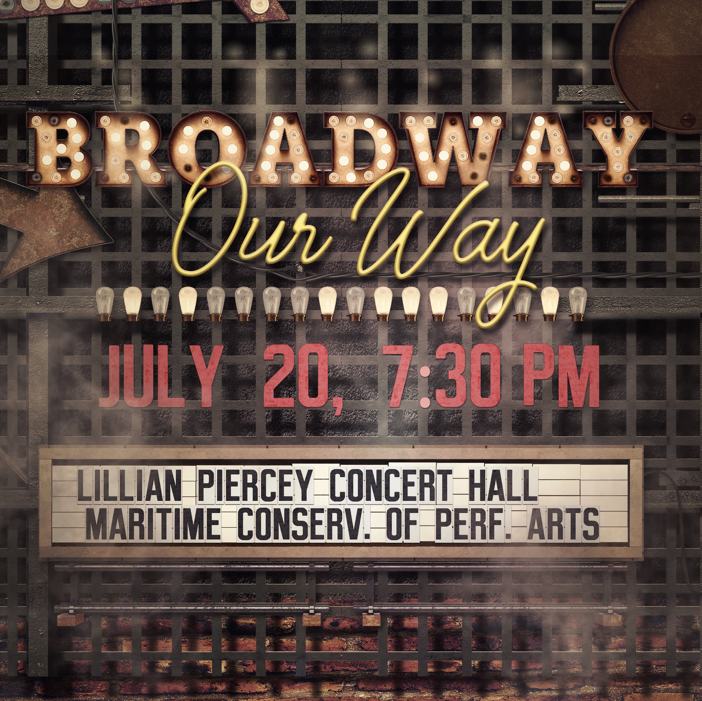 Broadway Our Way an evening of musical theatre hits Tickets Lillian